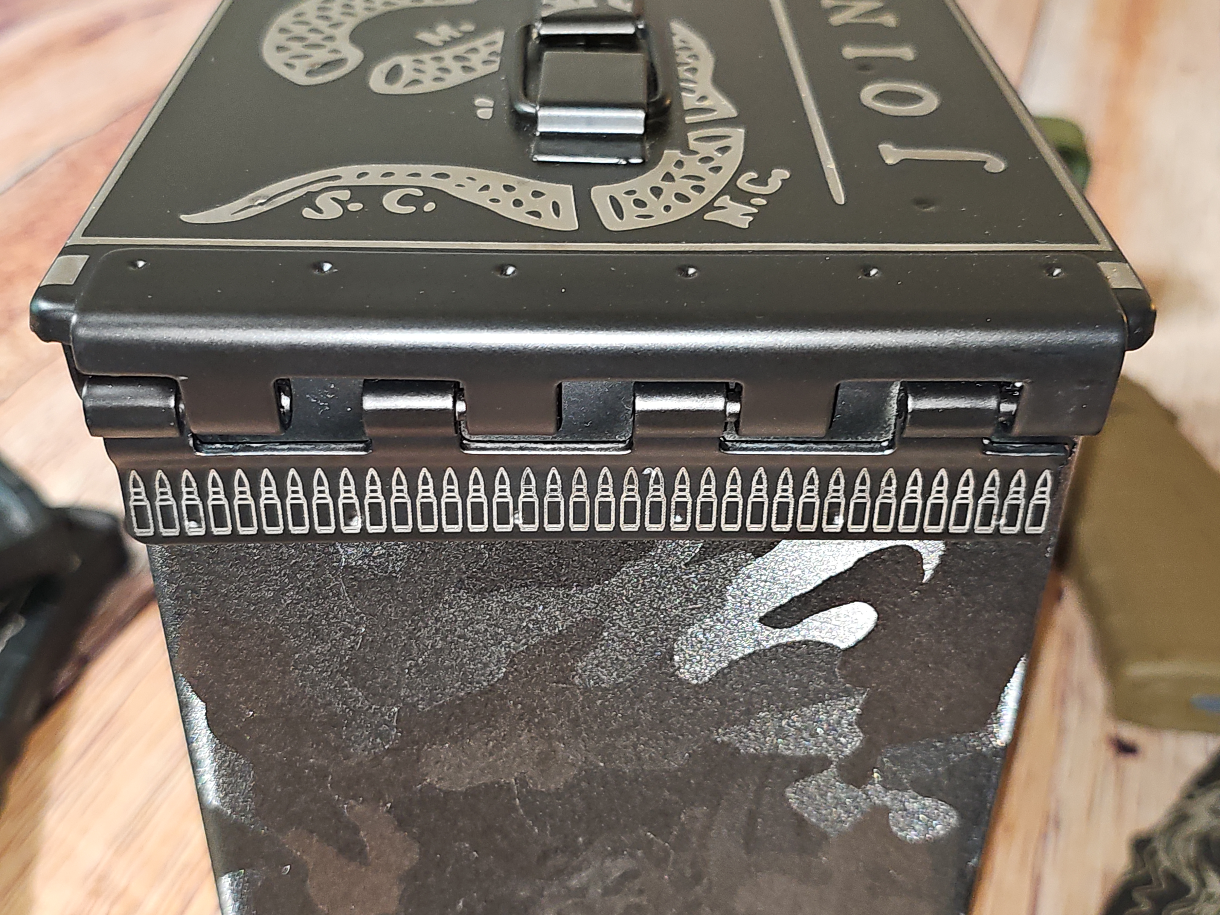 Custom Ammo Can - Laser engraved metal storage